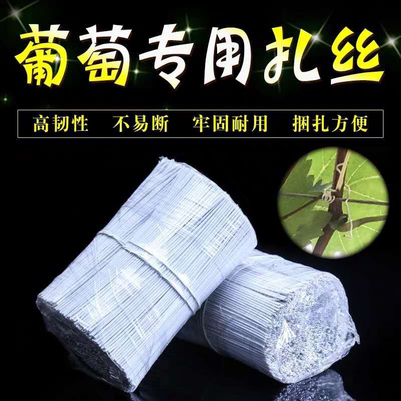 包邮葡萄扎丝园林猕猴桃捆绑枝扎丝圆0.7cm铁丝包塑12