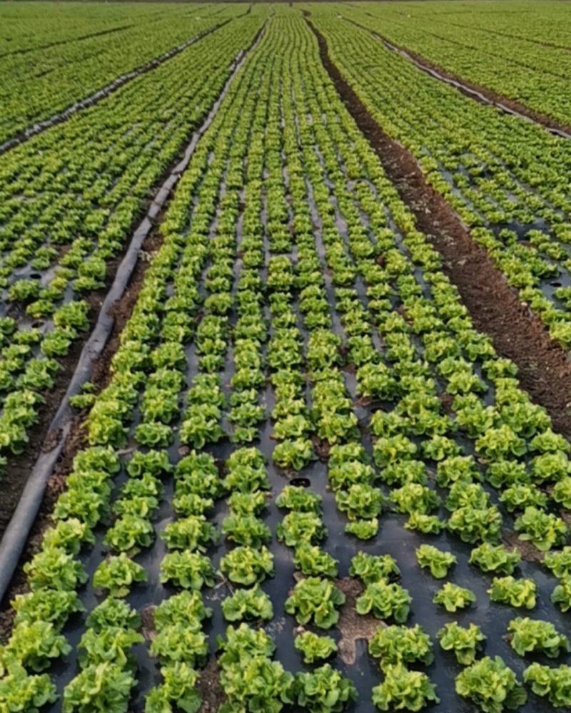 南阳产区精品意大利生菜产地直销，冷库加工，发往全国各地。