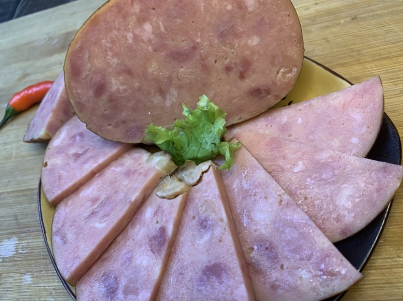 哈尔滨特产小肚香薰肉肚白袋拉伸包装