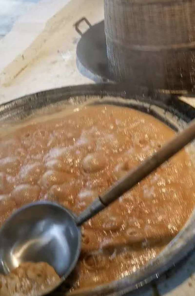 自家榨手工土红糖蔗糖生态红糖无添加剂