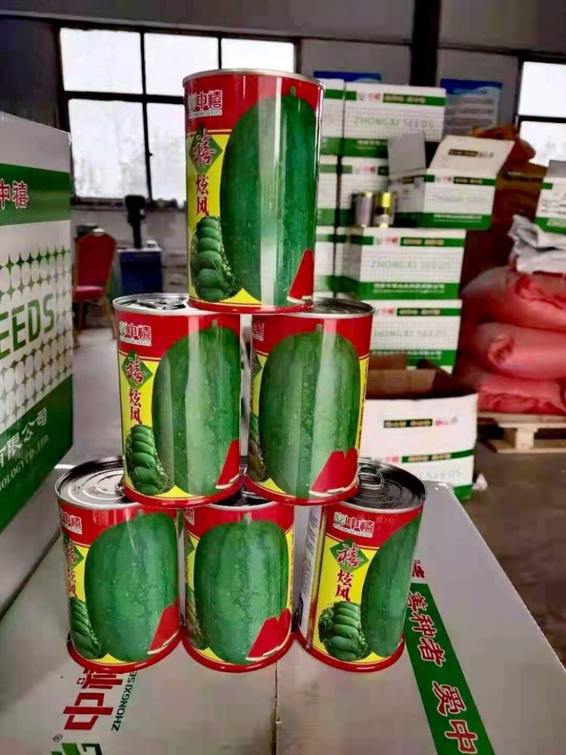 抗重茬禧炫风西瓜种子大果抗病高产一代杂交种子