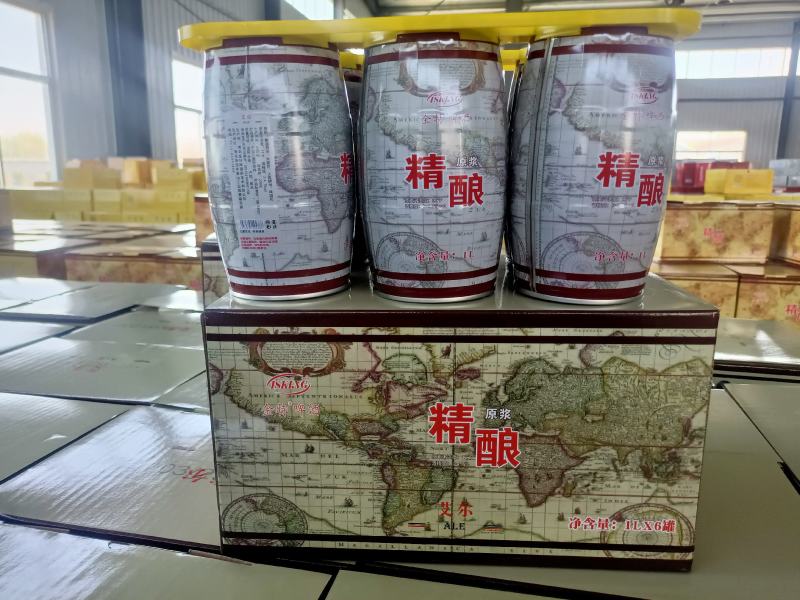 青岛精酿金特腰鼓艾尔系列，新品上市，合作加盟