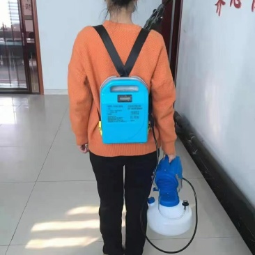 电动喷雾器5升超低容量雾化机锂电池打药机办公司消毒机