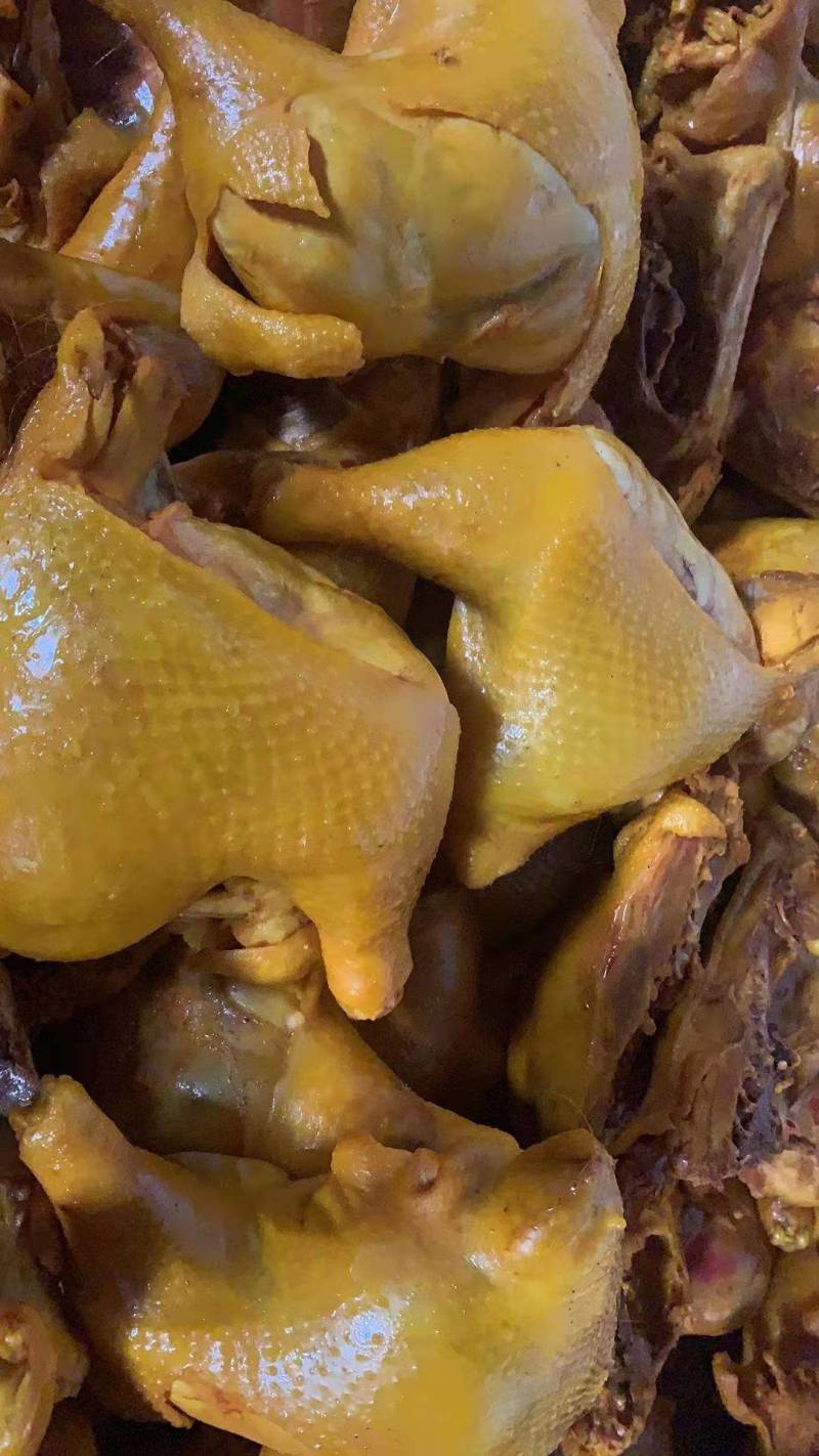 盐焗鸡腿地摊卤菜店现捞厂家直销价格美丽量大从优