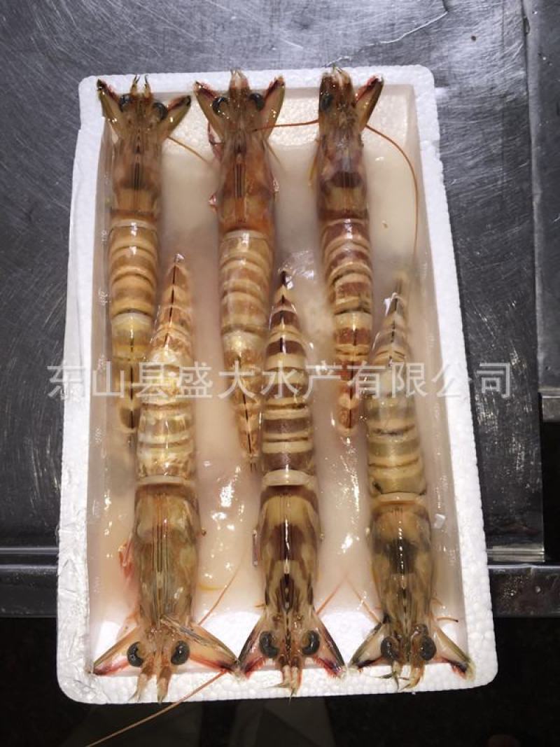 斑节虾竹节虾来自深海肉质紧实细腻