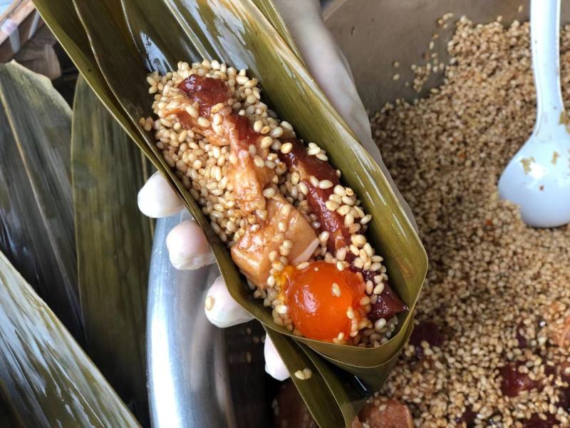 粽子，肉粽，手工粽，糯米，蛋黄粽，板栗粽
