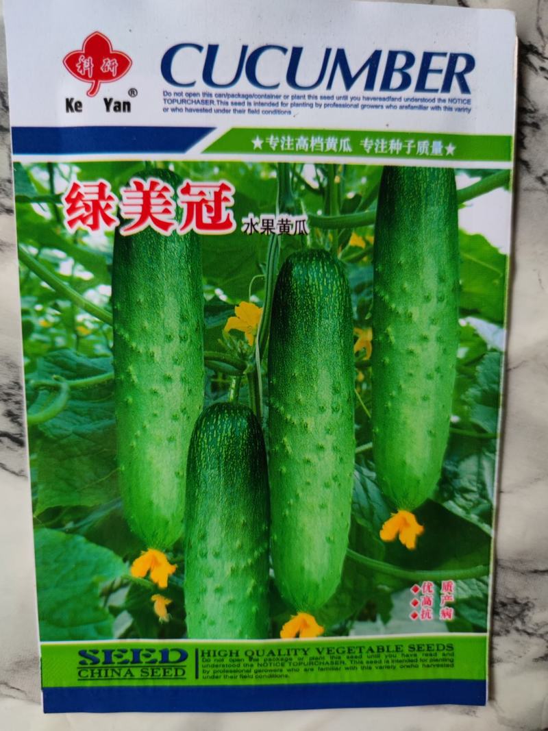 科研绿美冠水果黄瓜种子黄瓜种子