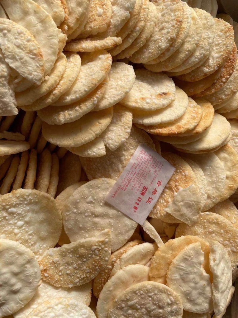 雪饼米香味十足入口即化厂家直销一手货源跑江湖摆地摊