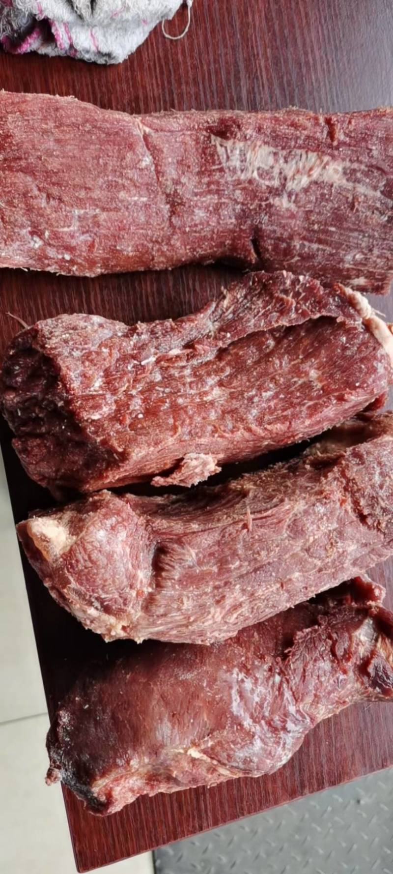 牛肉冷冻牛猪腱子肉不打粉不注水20斤一件