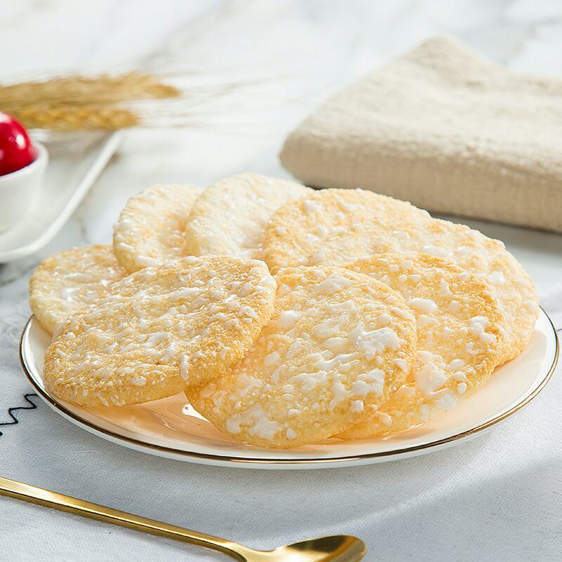批发雪饼牛奶蜂蜜雪饼散装雪饼儿童休闲零食地摊跑江湖批发