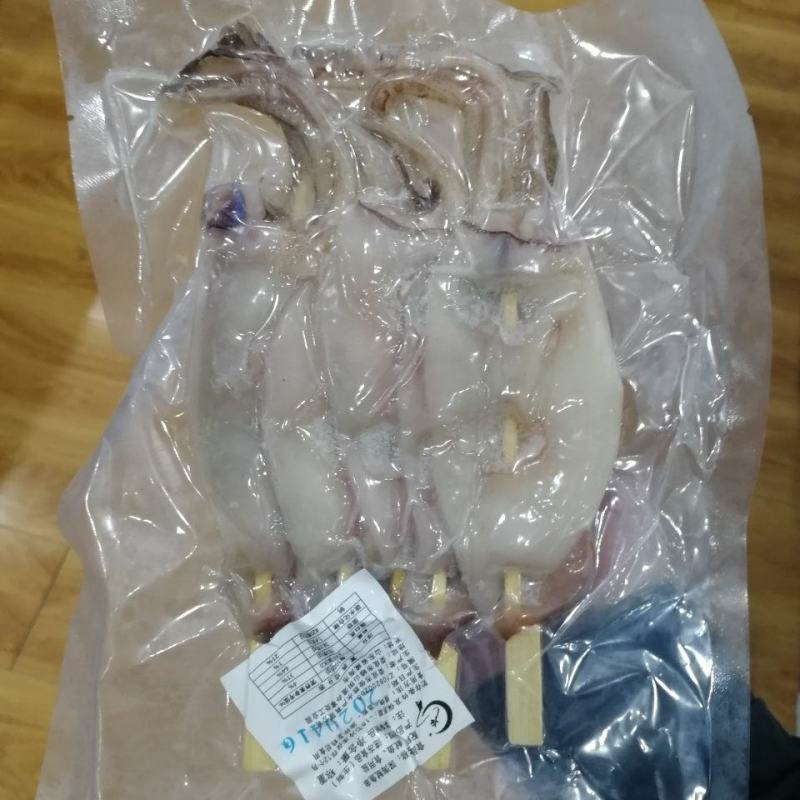 鱿鱼串铁板大鱿鱼八爪鱼鲜活冷冻须烧烤串串肉串食品半成品批