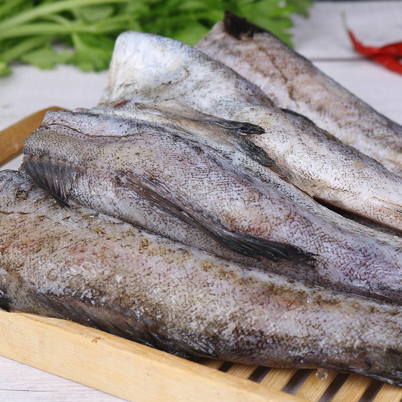 大块新鲜深海鳕鱼片深海雪鱼段鳕鱼排冷冻鳕鱼块辅食鱼肉