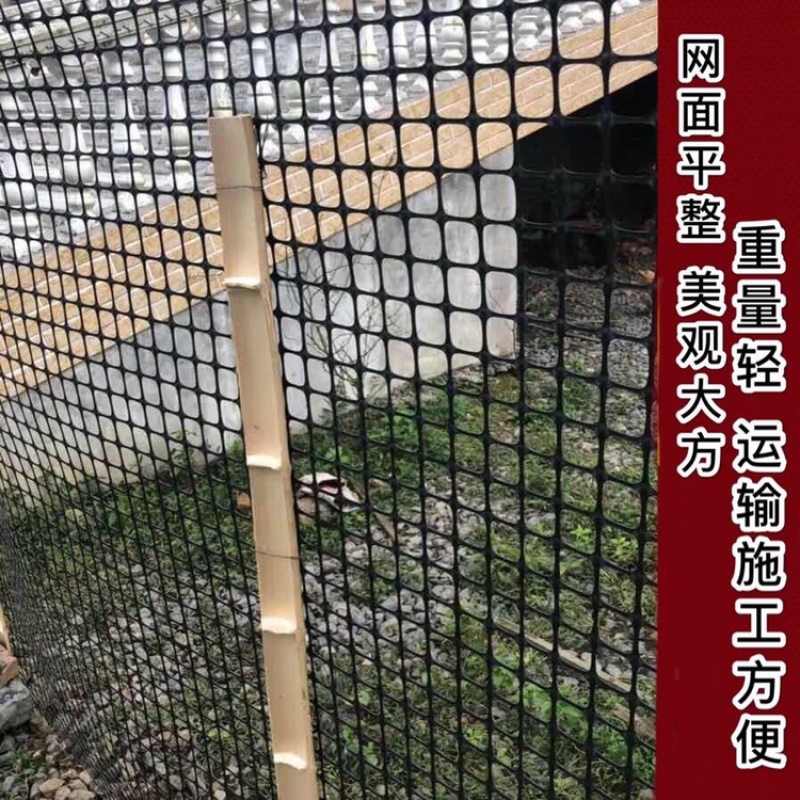 熟胶加厚养鸡养鸭网塑料养殖网围栏户外隔离网防护网漏粪圈