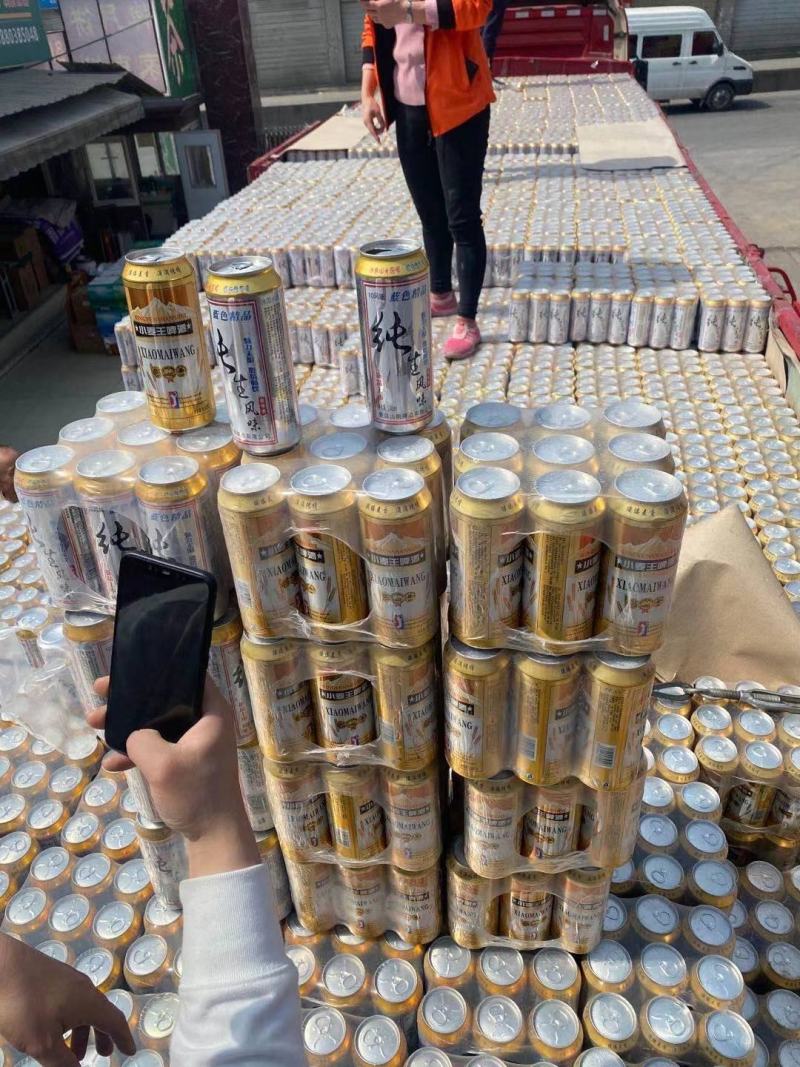 纯生小麦王啤酒日期新鲜每瓶500ml一件9瓶夏季热卖