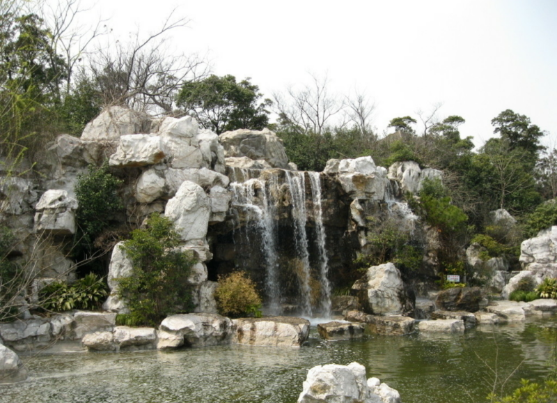 塑石假山，假山制作，假山安装，假山石材，庭院假山。假山
