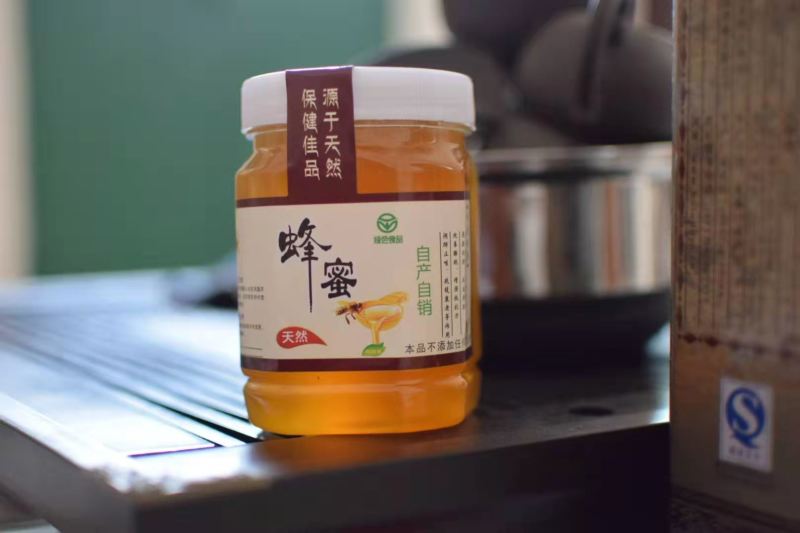 果园蜂蜜一斤一瓶装丨
