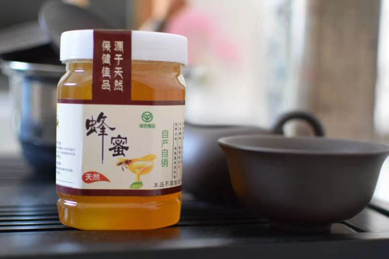 果园蜂蜜一斤一瓶装丨