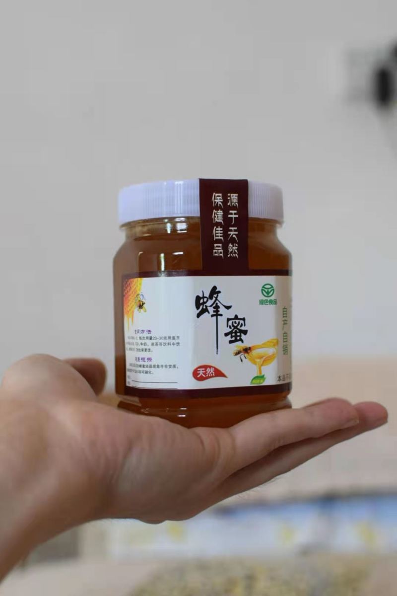 果园蜂蜜一斤一瓶装丨