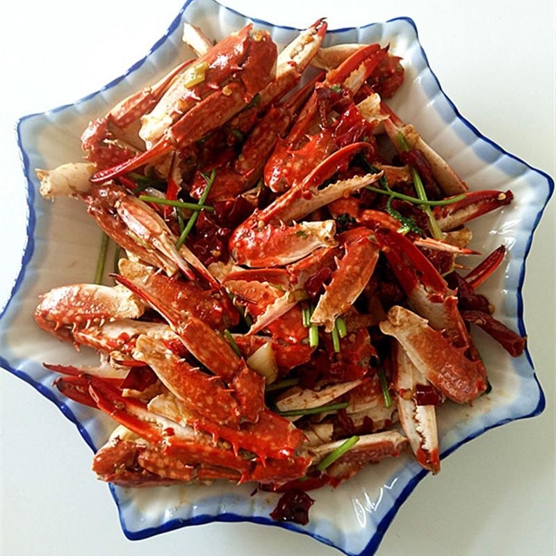 梭子蟹腿，小梭子蟹蟹钳，大号梭子蟹蟹腿麻辣，可以生呛