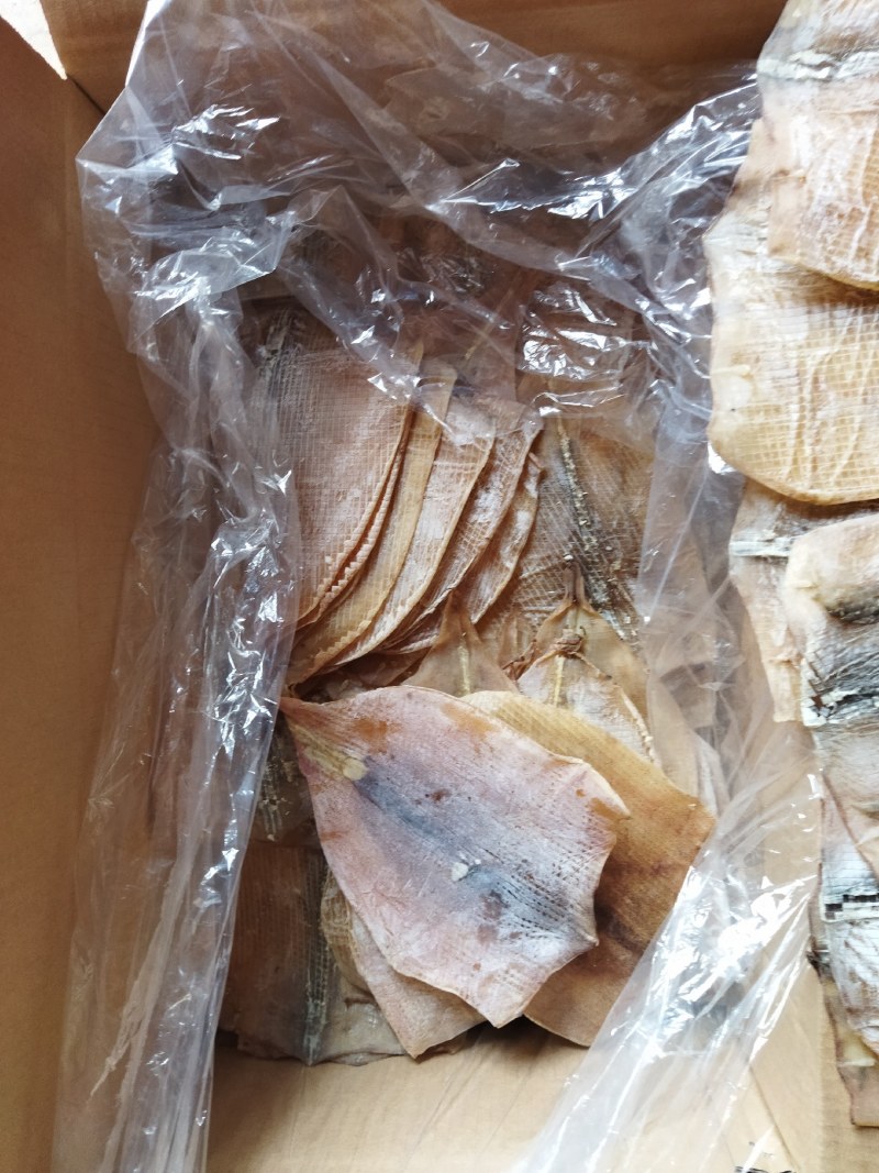 鱿鱼干纯肉淡干带头无头鱿鱼干