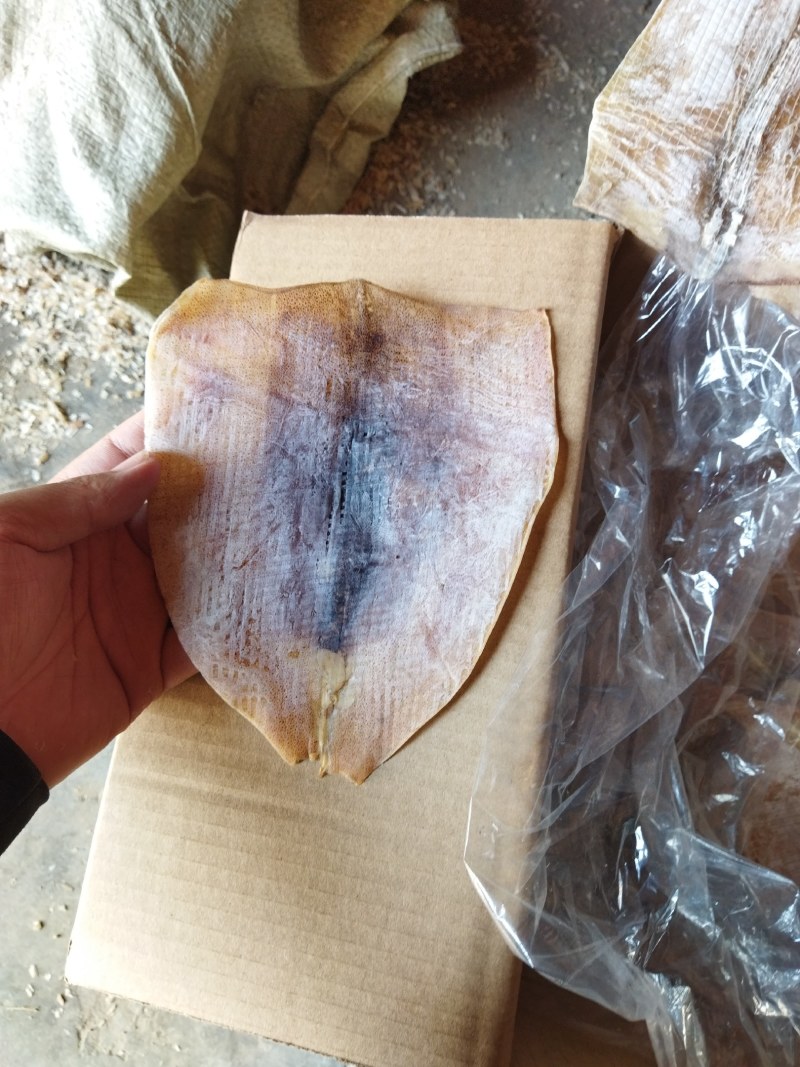 鱿鱼干纯肉淡干带头无头鱿鱼干