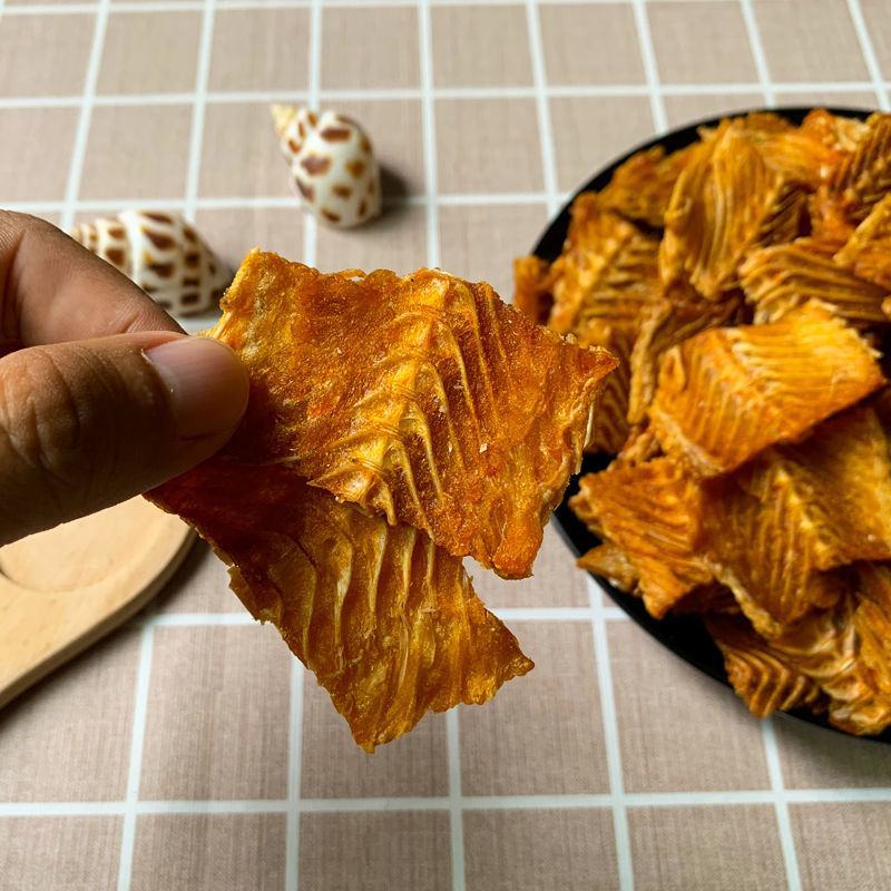 嘎嘣脆香酥鱼排即食烤鱼骨深海酥脆鱼骨头休闲营养零食鱼骨粒