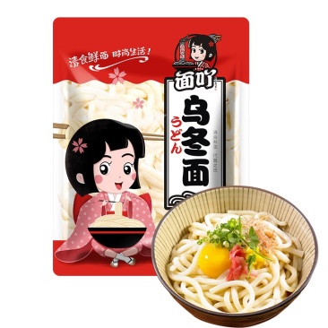 日式地道湘面吖乌冬面200g非油炸速食拌面