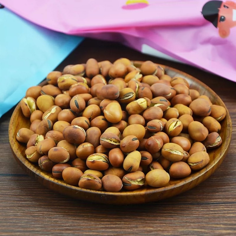 精品炒蚕豆羊眼豆大量现货现炒现发全国发货