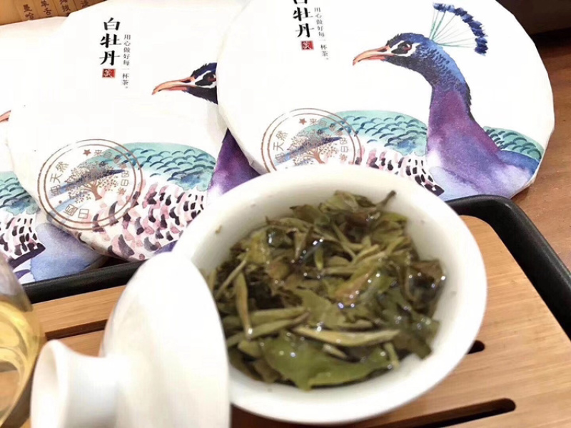 2019年福鼎白茶手撕花香牡丹王，一饼150g回甘