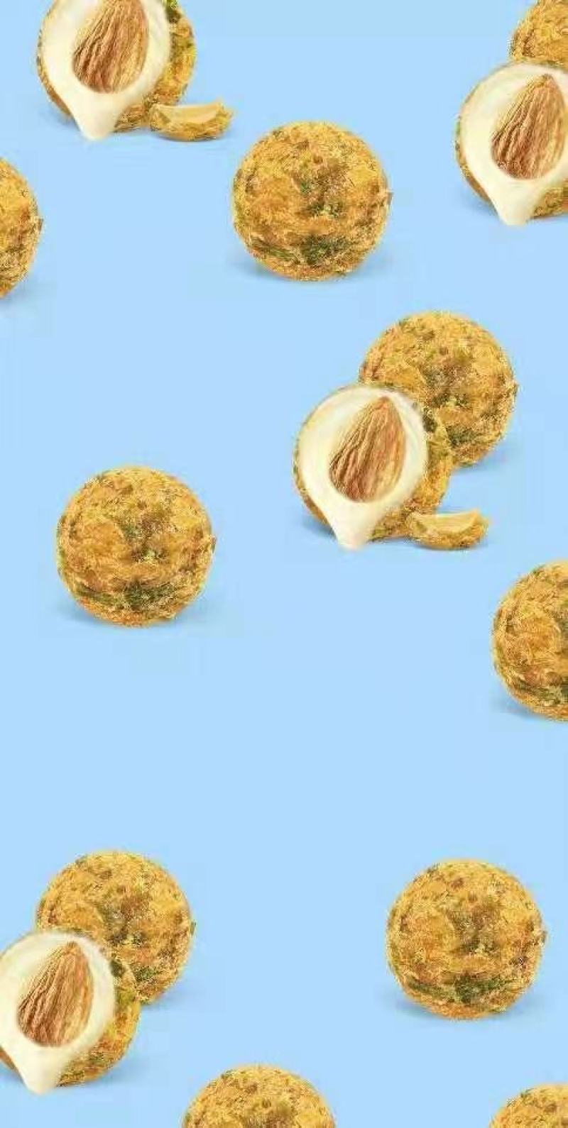 坚果海苔肉松球新款爆浆小丸子海苔夹心脆