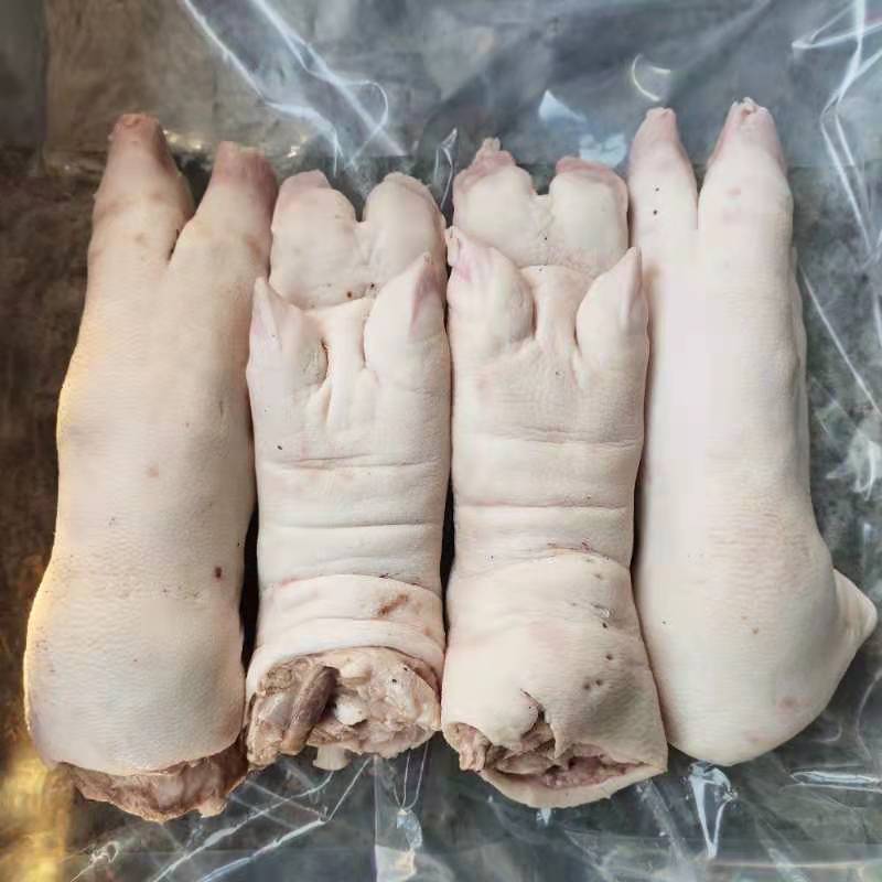 厂家批发冻猪猪蹄子带筋猪手量大优惠