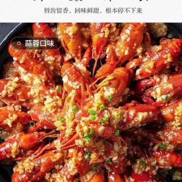 熟食小龙虾加热即食麻辣和蒜蓉口味15斤起发不包邮