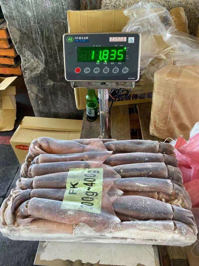 鱿鱼阿根廷鱿鱼…台湾版。薄板。过磅
