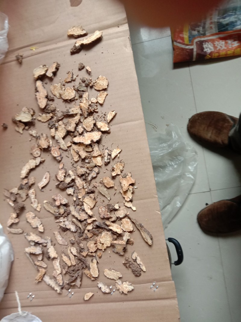 中药根茎类北硃砂点苍术干货统货切片妙货
