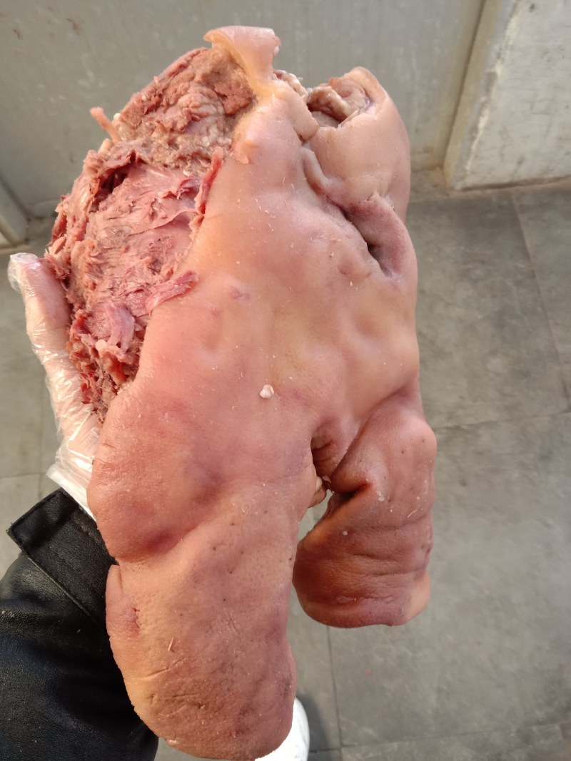 全熟猪头肉不用二次加工