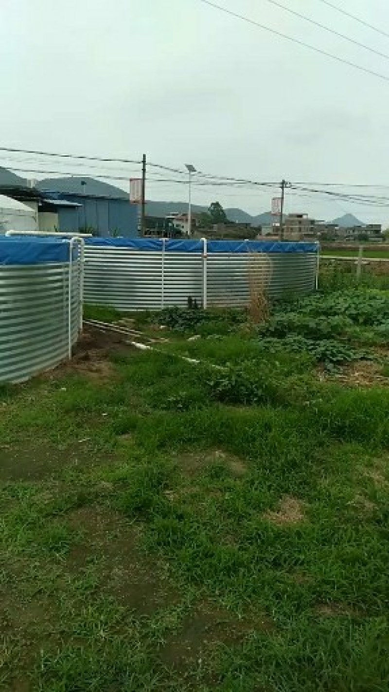 养殖帆布渔池，圆形方形帆布渔池，加厚刀刮布渔池，