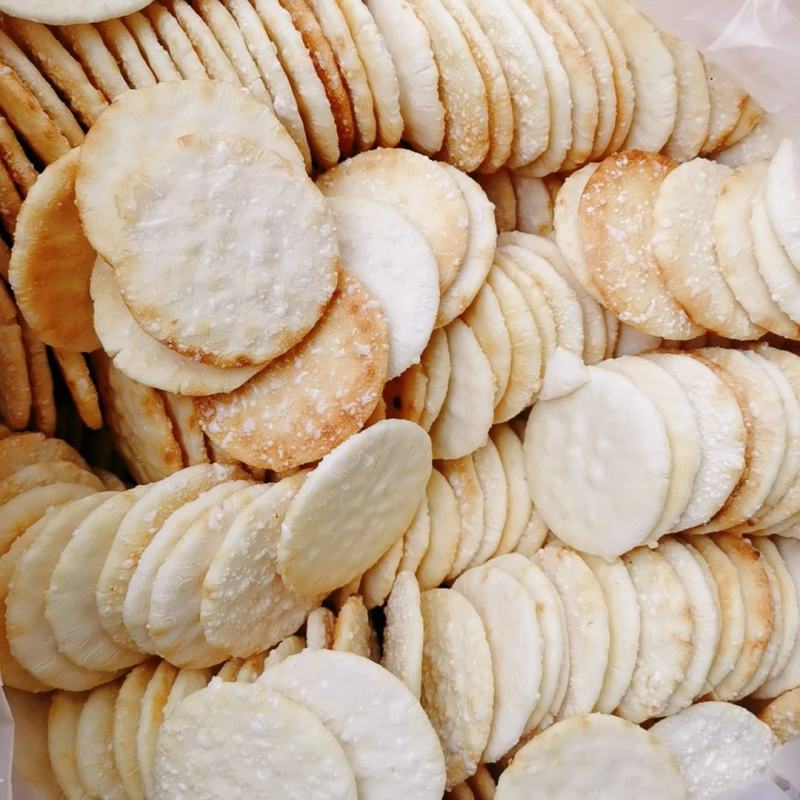 牛奶蜂蜜雪饼十元一袋奶味十足地摊展会火爆产品