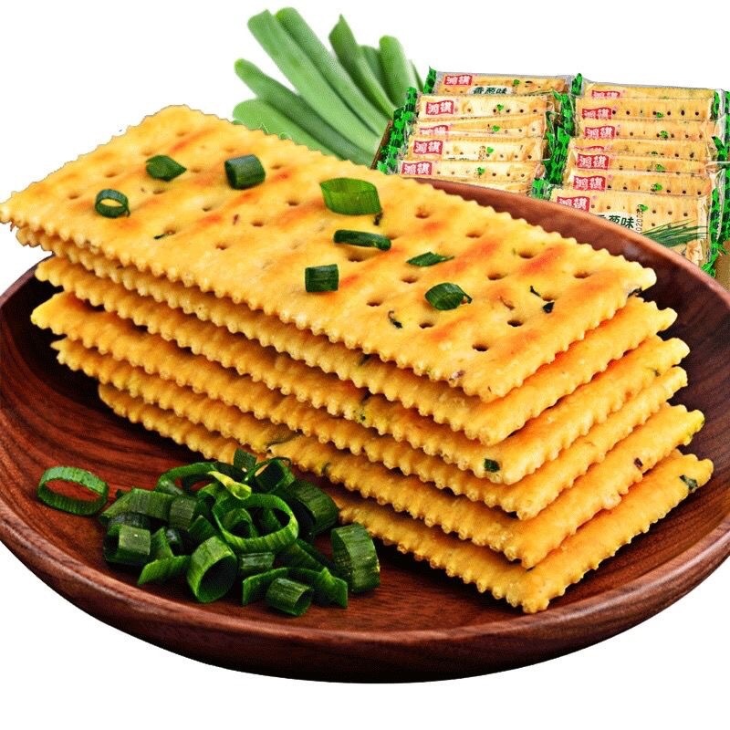 香葱梳打饼饼干香脆好吃停不了
