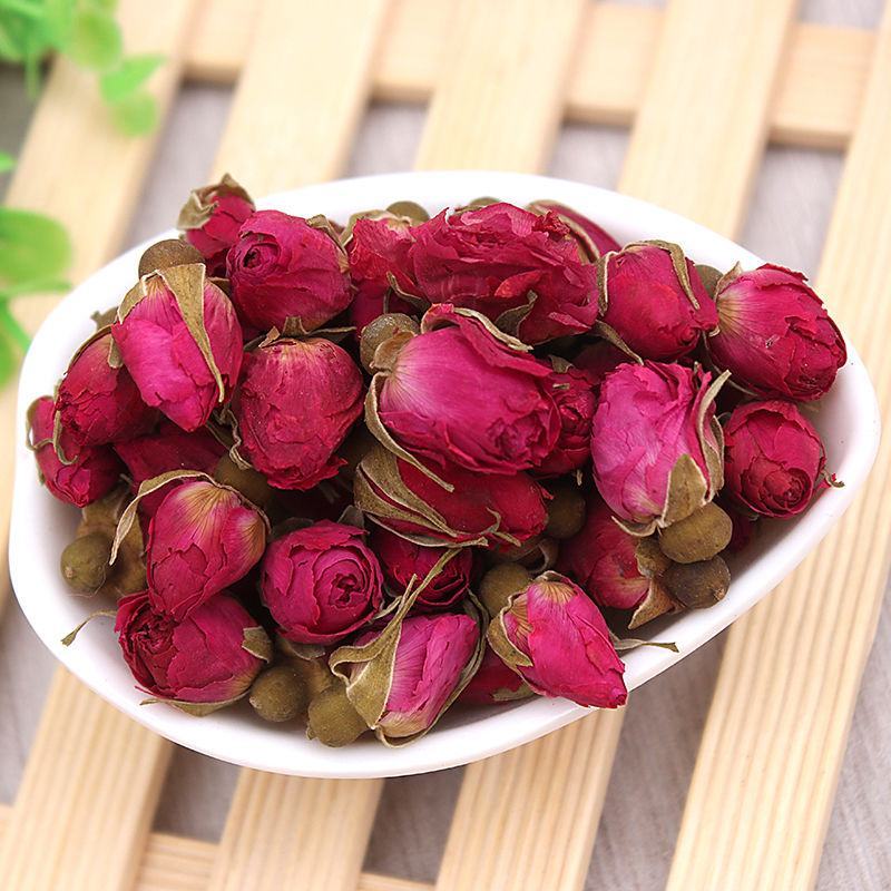 玫瑰花茶山东平阴玫瑰花蕾50g-500g散装无硫干玫瑰