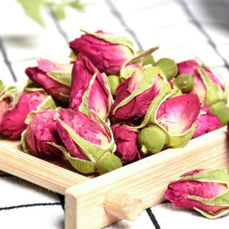 玫瑰花茶山东平阴玫瑰花蕾50g-500g散装无硫干玫瑰