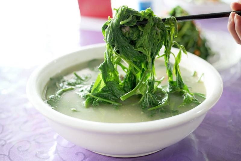 酒店特色食材桑芽菜桑叶