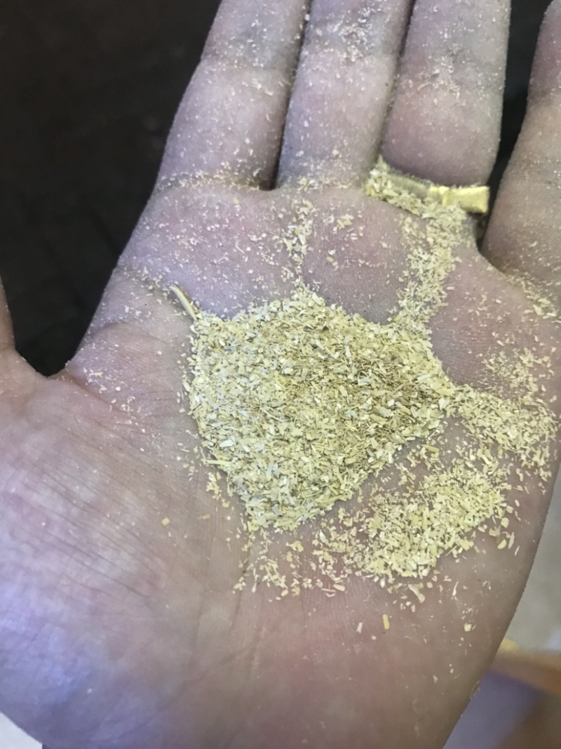 1.2统糠稻壳粉统糠规格适用猪鸡鸭牛饲料土壤培育等