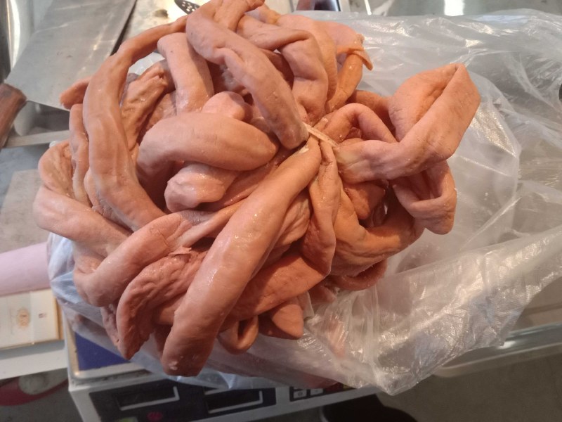 猪小肠全熟