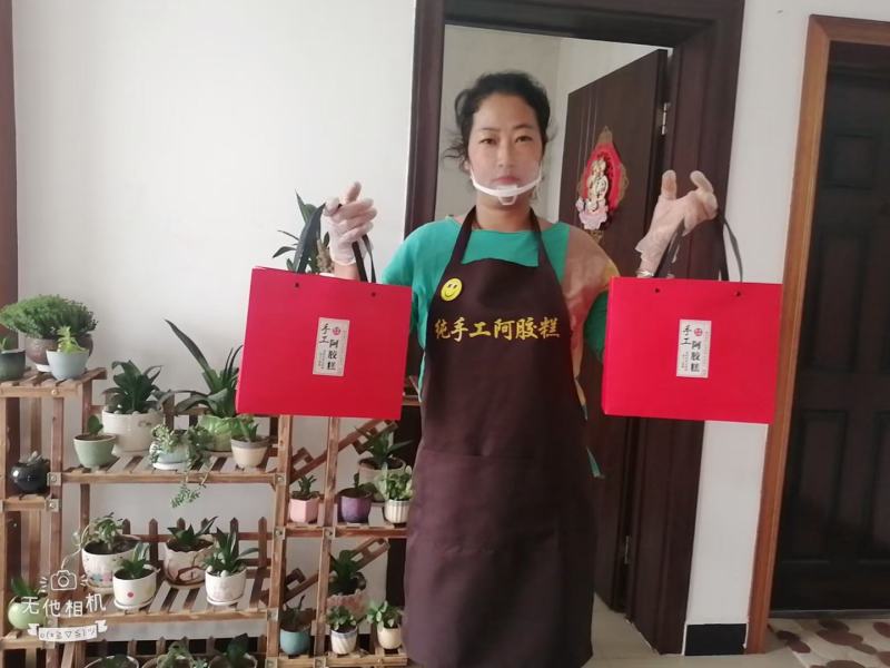 纯手工制作，阿胶糕，舌尖上的味道