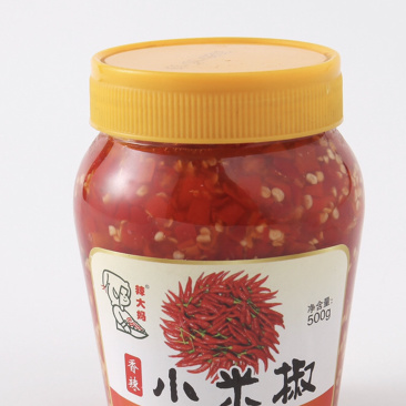 湖南特产小米椒剁椒中辣500g