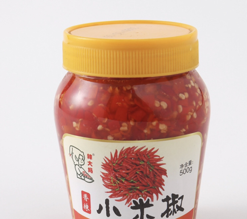 湖南特产小米椒剁椒中辣500g