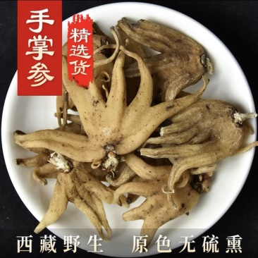 手掌参中药材新贷无硫正品精选250g