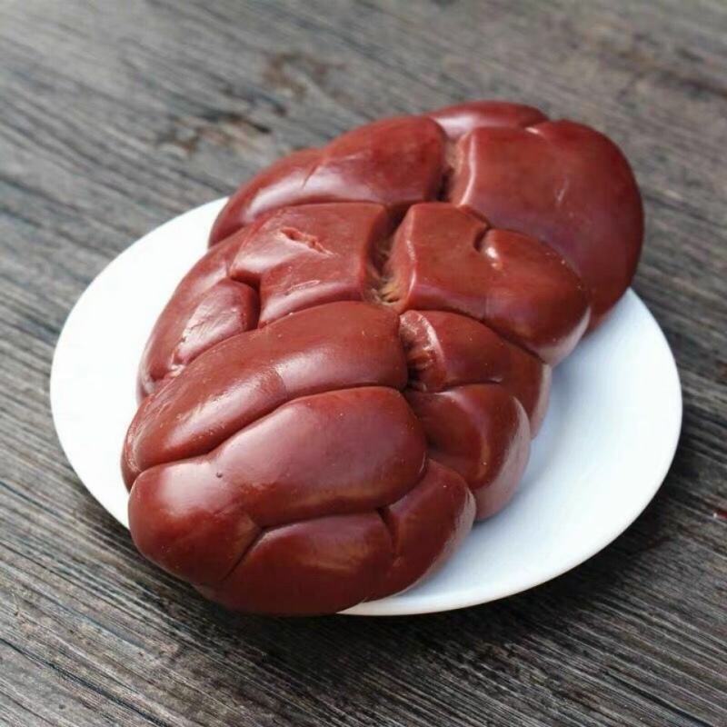 现杀现取新鲜牛腰牛肾大腰子新鲜油包牛腰子烧烤爆炒可批