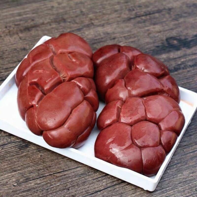 现杀现取新鲜牛腰牛肾大腰子新鲜油包牛腰子烧烤爆炒可批