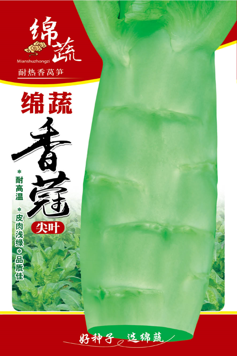 绵蔬香蒄/香莴笋种子/莴苣/蔬菜种子/绵蔬种业/耐热莴笋
